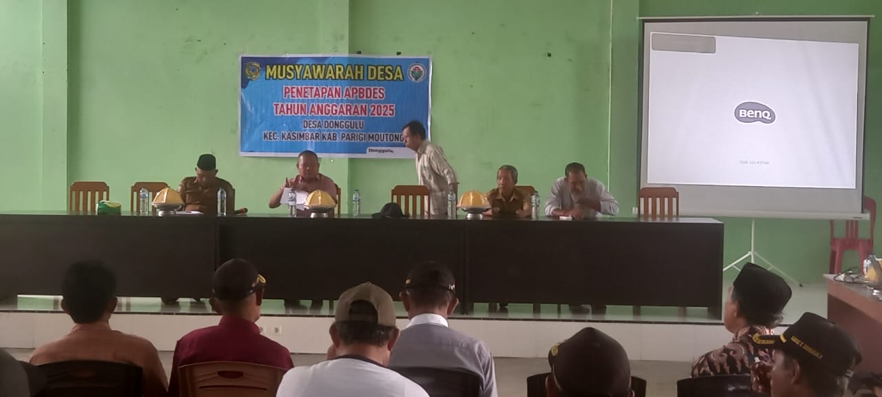 Musyawarah desa APBDES
